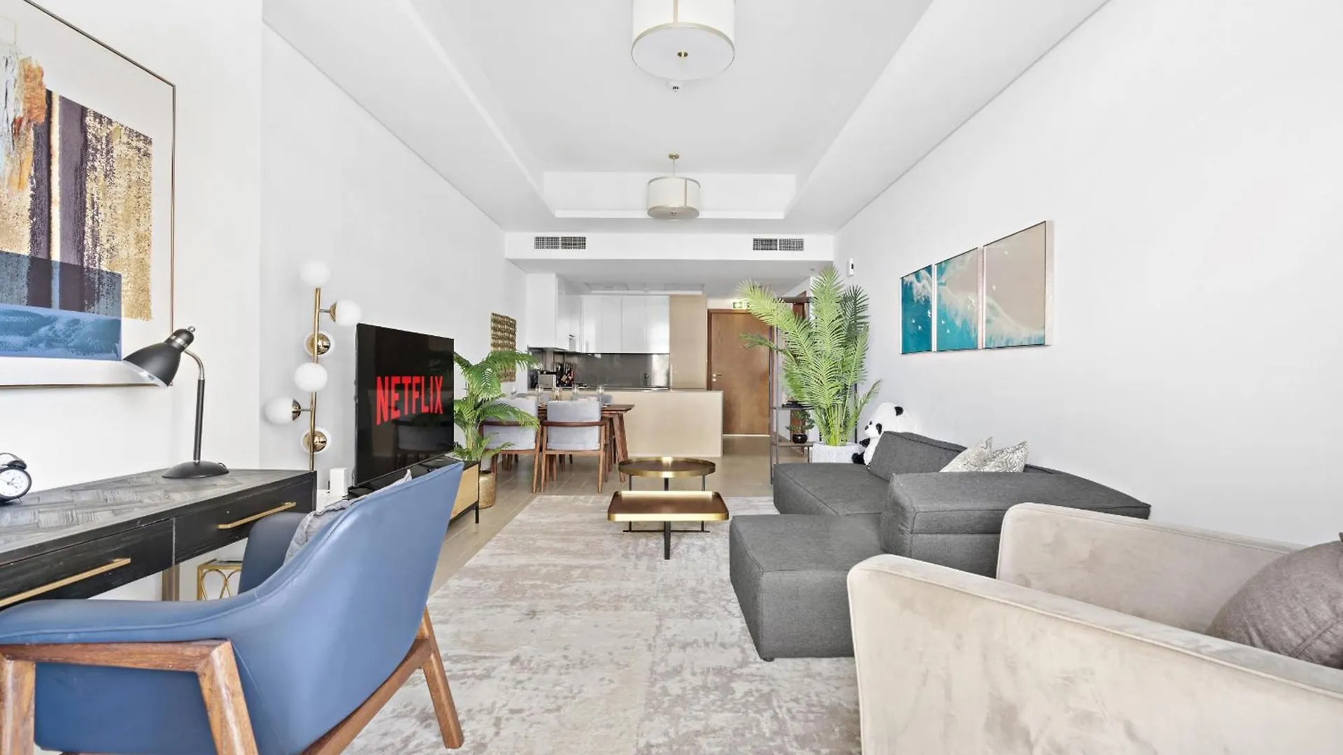 Vayk - Stunning 2-Bedroom Apartment With Sea View & Beach Access ドバイ